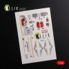 KELIK K48092 Mi-24D (Hind-D) interior 3D decals for Trumpeter kit 1/48
